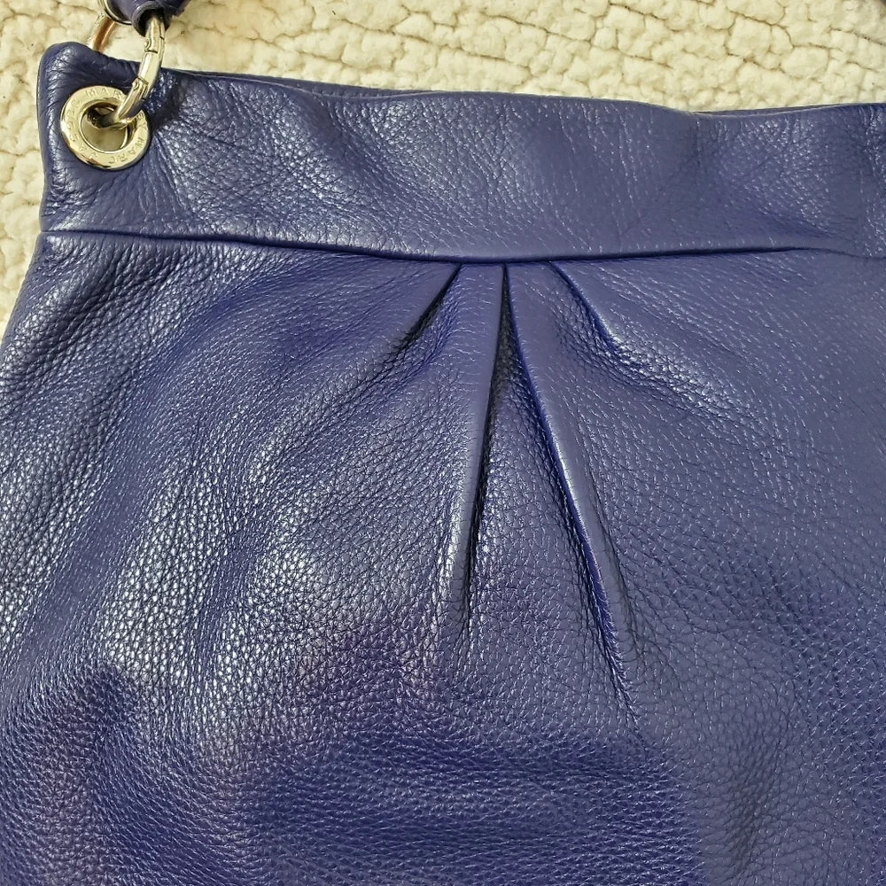 MARC BY MARC JACOBS - Classic Q Hillier Hobo Crossbody Shoulder Bag Deep Blue